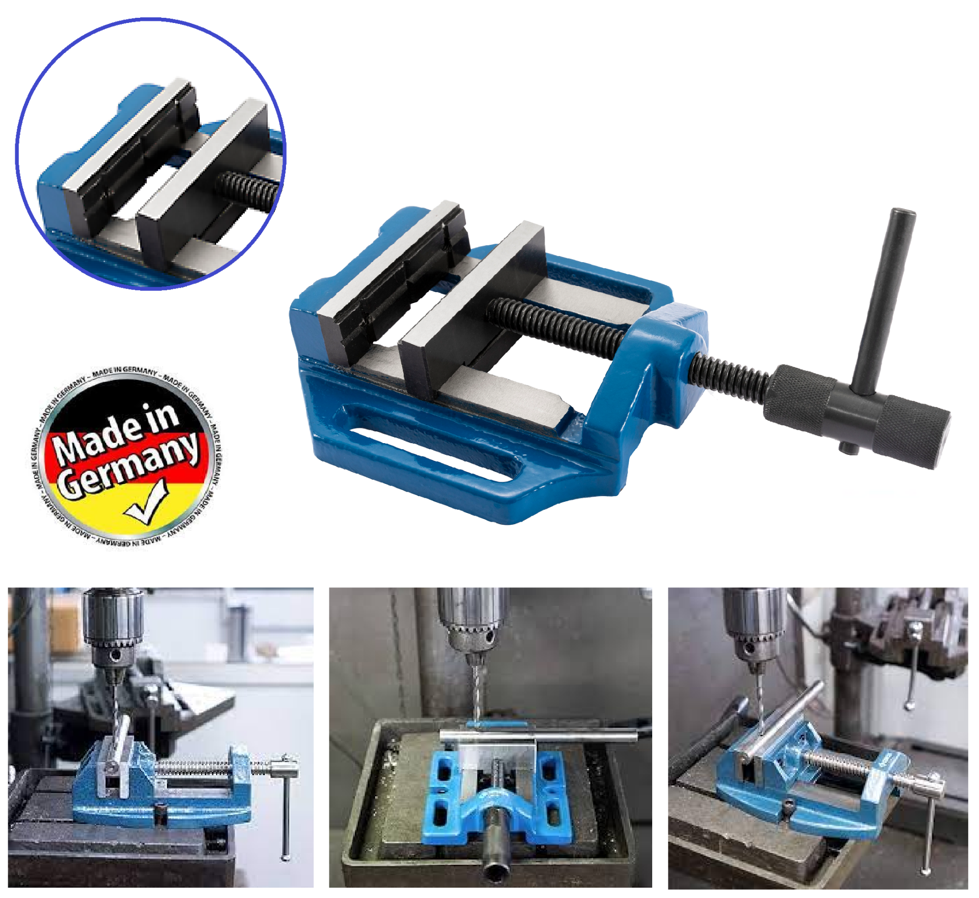 Harlingen Tezgah Matkap Mengenesi 200 mm