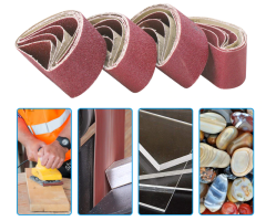 Venoa Bosch PBS 75 AE Uyumlu Bant Zımpara Kağıdı 20 Parça