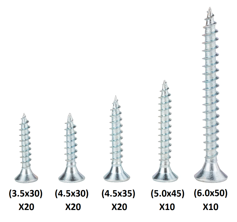 Venoa DB160 Plastik Dübel Vida Seti 160 Parça