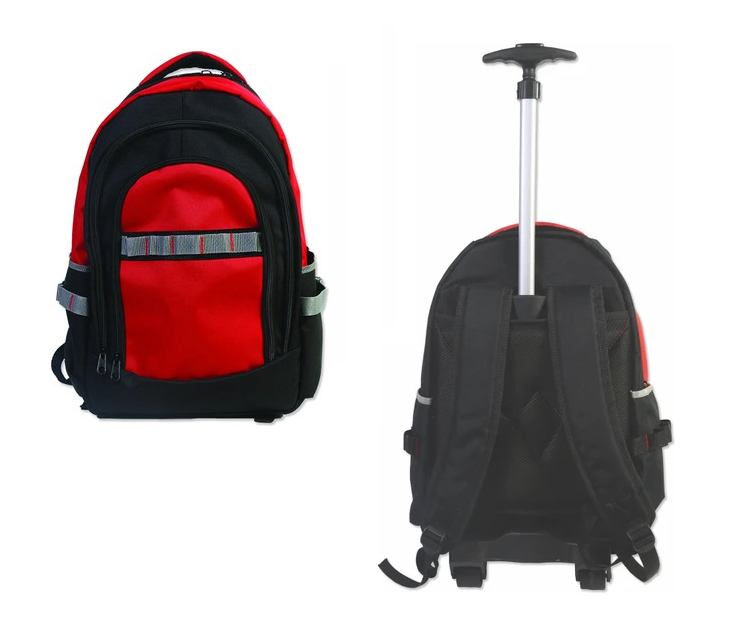 Pasha Tekerlekli Oxford Bez Sırt Takım Çantası Su Geçirmez