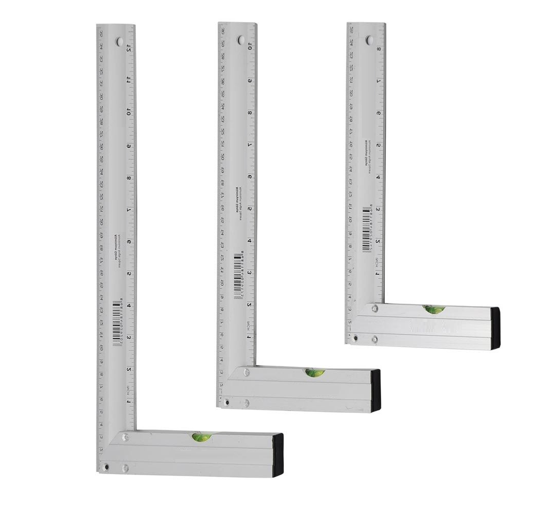 Venoa Master Alüminyum Marangoz Gönye Cetvel Su Terazili 350 mm