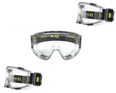 Baymax S550 Buğulanmaz Kimyasal Göz Koruyucu Gözlük