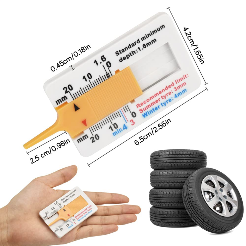 Venoa Oto Lastik Diş Arası Derinlik Ölçüm Kumpası
