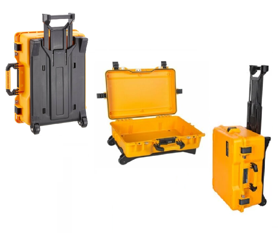 Venoa VSE43 Valiz Tipi Tekerlekli Ağır Yük Takım Çantası Sarı 53x40x23 Cm