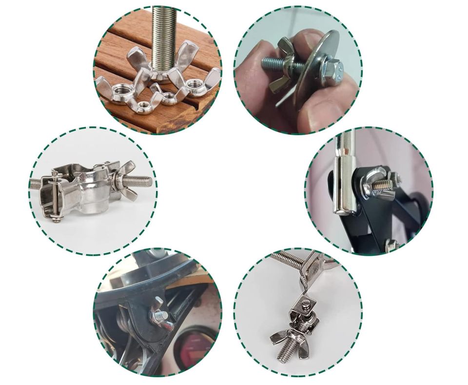 Venoa DKS115 Galvanizli Kelebek Somun Seti Çantalı 115 Parça