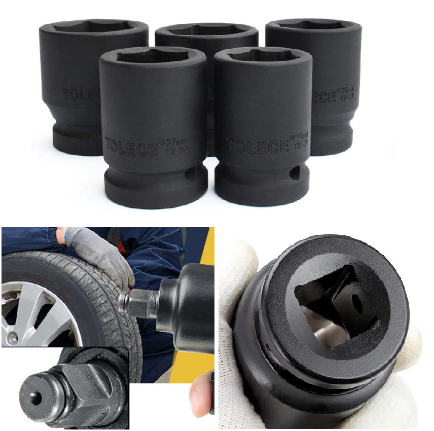 İzeltaş Ağır Sanayi Tipi Havalı Lokma 1 İnch Kısa 30 mm