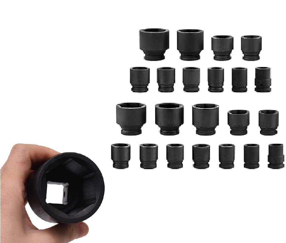 İzeltaş Ağır Sanayi Tipi Havalı Lokma 1 İnch Kısa 24 mm
