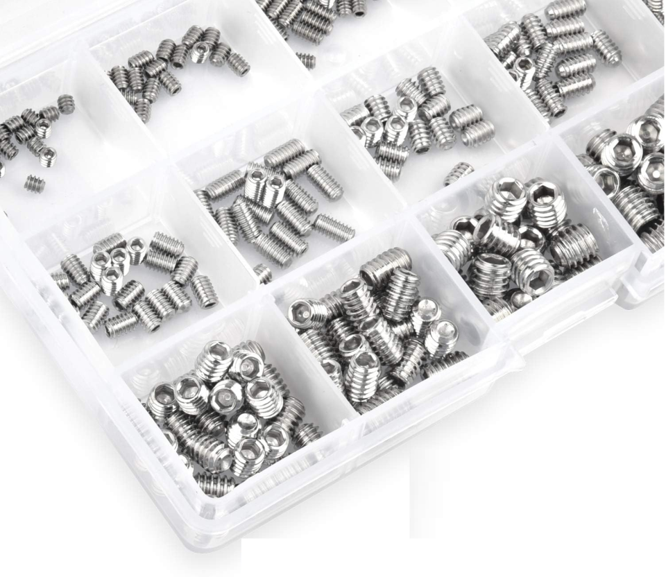 Venoa PS540 İnox Setskur Vida Seti M3, M4, M5 540 Parça