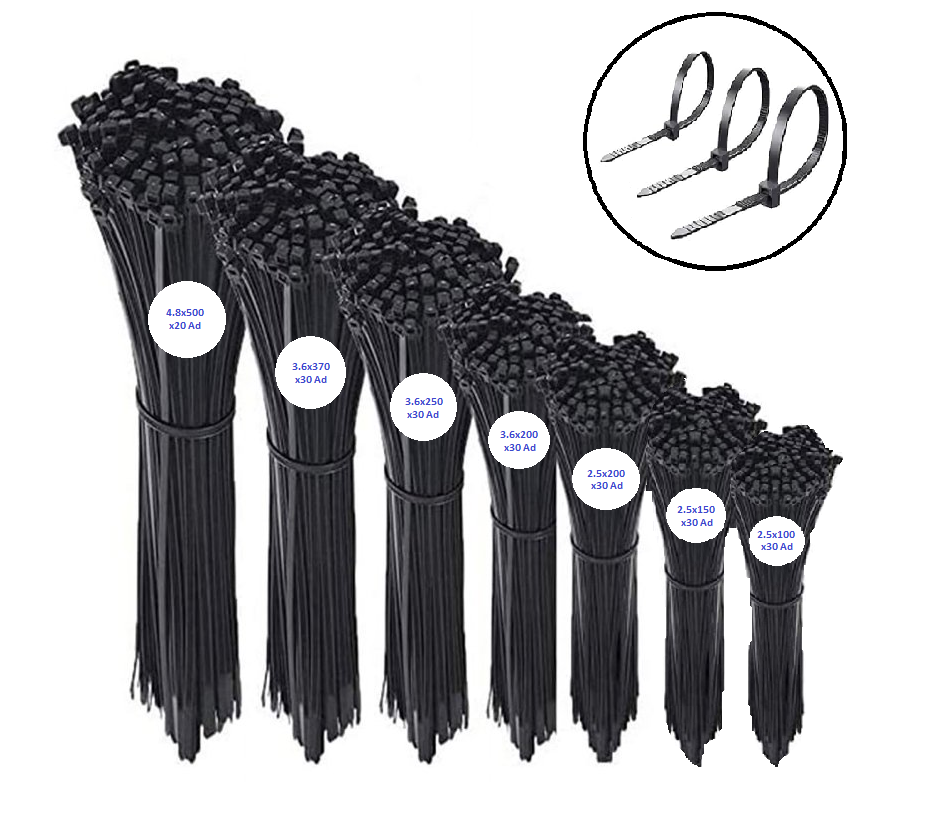 Venoa Kablo Bağı Cırt Kelepçe Seti 200 Parça