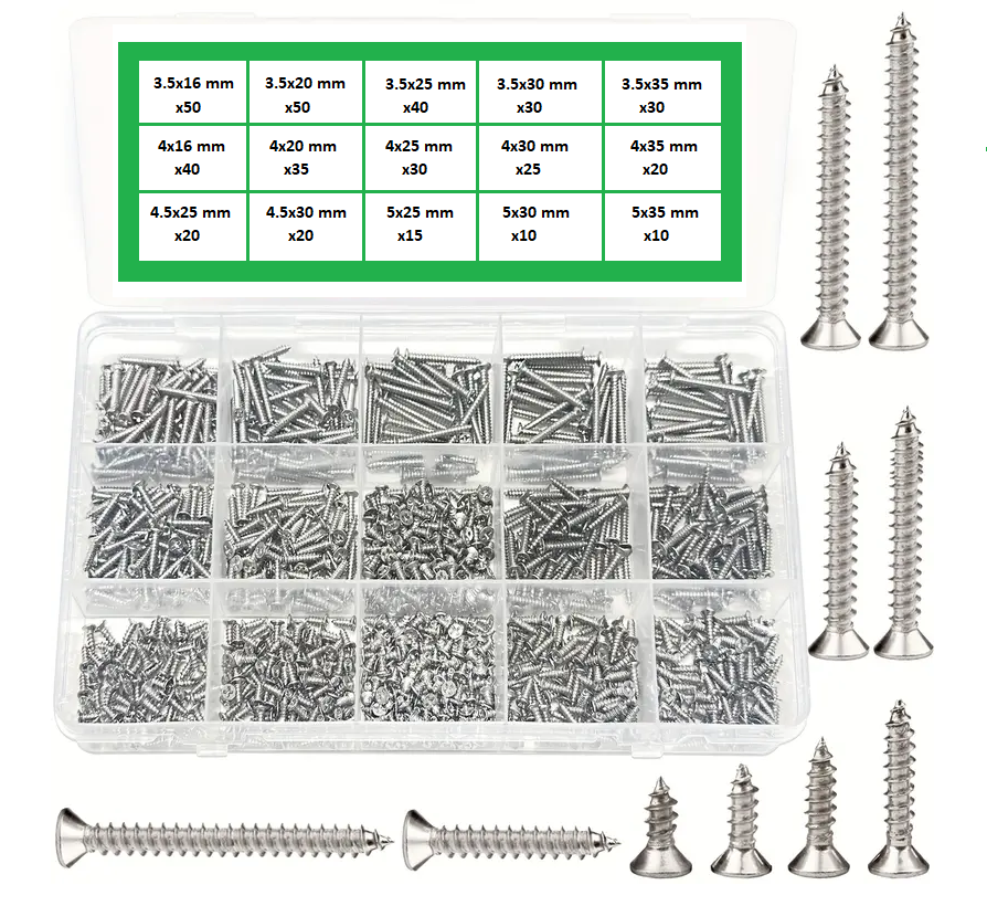 Venoa GSV425 Galvanizli Sunta Vida Seti Çantalı 425 Parça