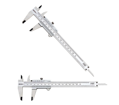 Asimeto Profesyonel Düz Tip Kumpas 0,02-200 mm