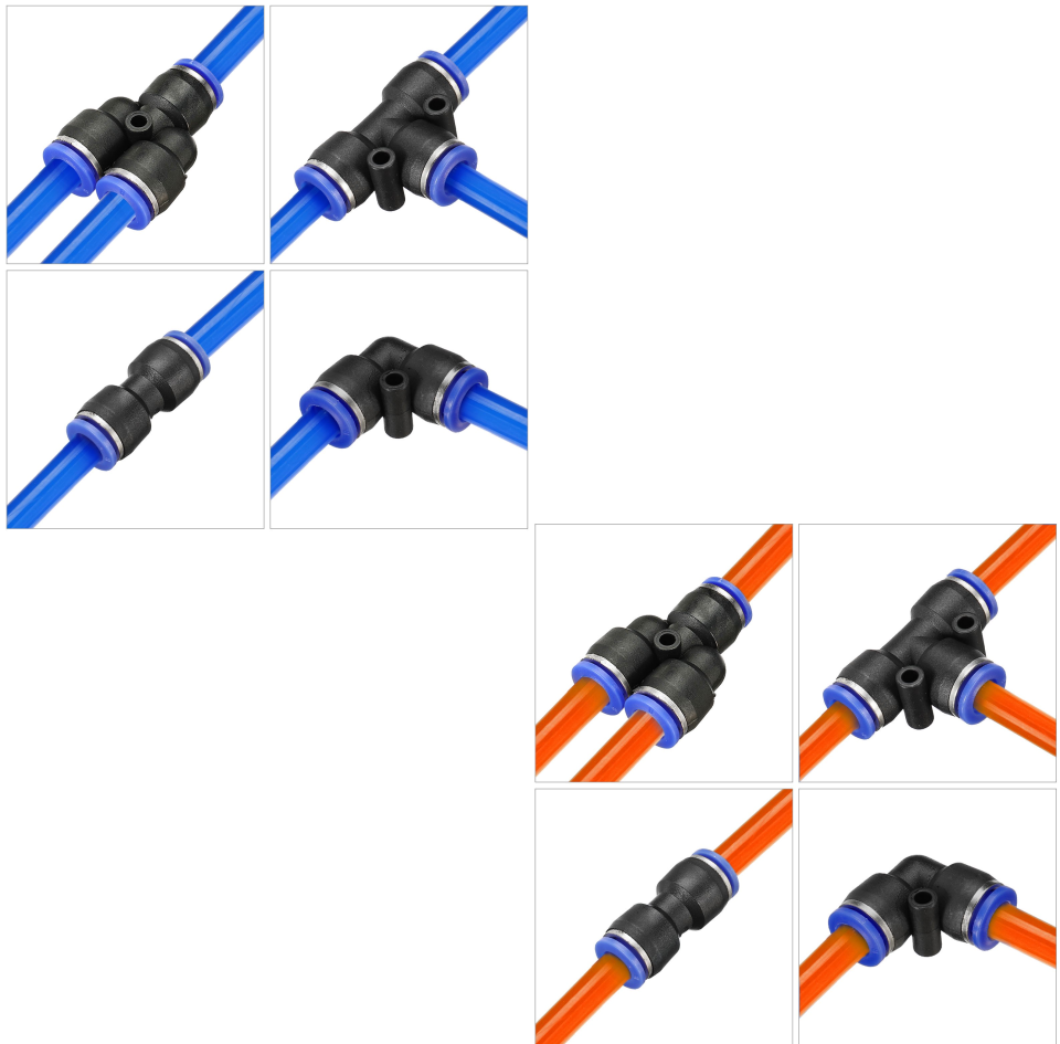 Venoa Poliüretan Pnömatik Hava Hortumu 8x12 mm / 1 Mt