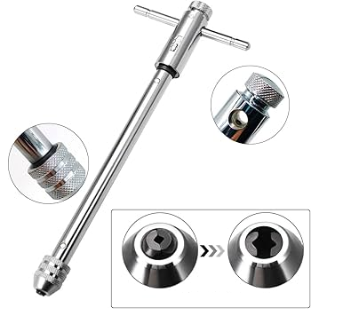 Venoa PN100 Cırcırlı Kılavuz Diş Açma Kolu Uzun M3 - M8