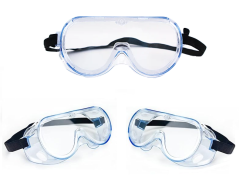Venoa SF400 Silikonlu Kimyasal Göz Koruyucu Gözlük