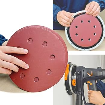 Venoa Alçıpan Duvar Zımpara Makinası Kağıdı Tüm Modellere Uyumlu 225 mm 10 Lu