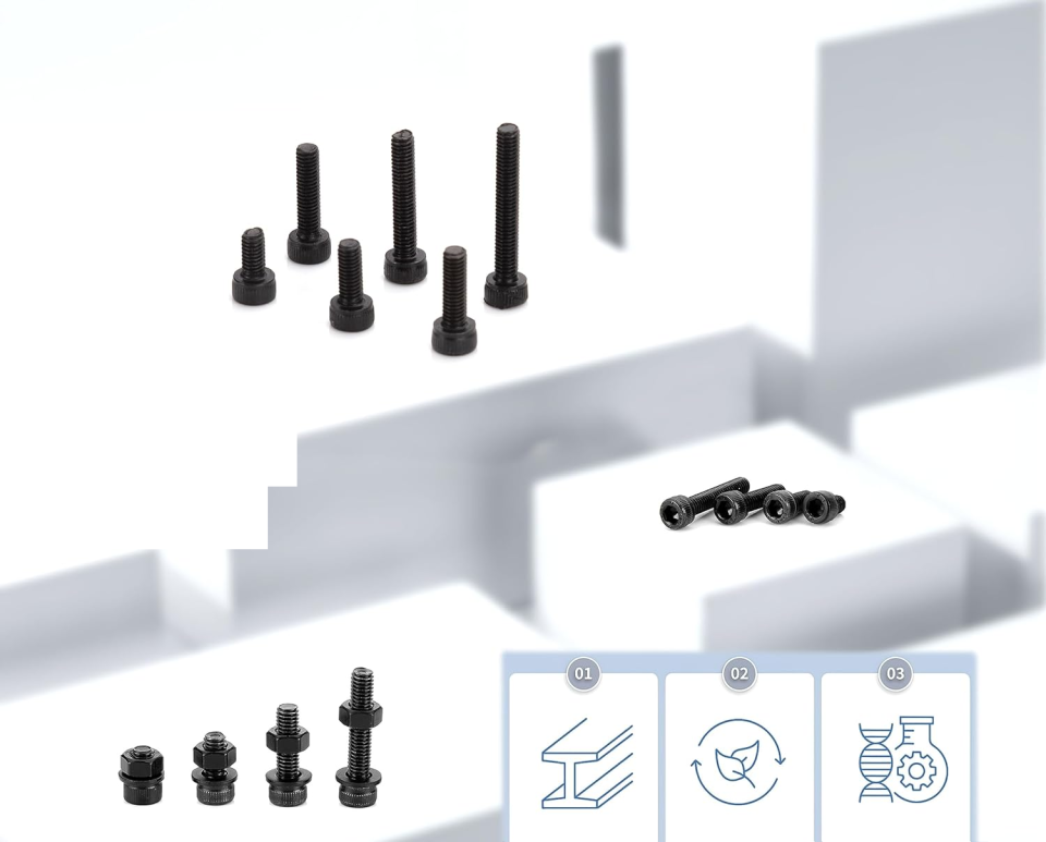 Venoa İCSP600 İmbus Somun Pul Set M3, M4, M5 600 Parça