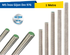 Norm M5 Paslanmaz Gijon Tij Dın 976