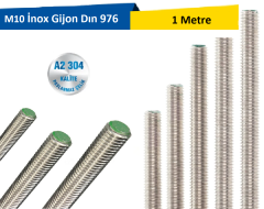 Norm M10 Paslanmaz Gijon Tij Dın 976
