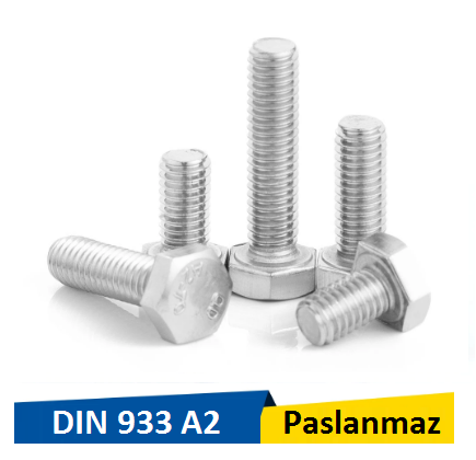 Norm M6x70 İnox Paslanmaz Civata