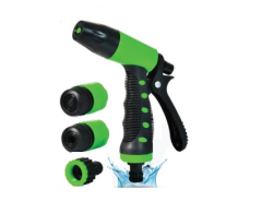 Venoa Meteor VDE25 Kırılmaz Örgülü Tekerlek Makaralı Bahçe Su Hortumu 25 Mt 6 Parça