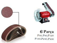 Venoa Einhell TC-US 240 Uyumlu Bant Zımpara Kağıdı 6 Parça