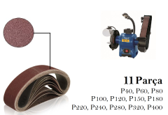 Venoa Scheppach BGS700 Uyumlu Bant Zımpara Kağıdı 11 Parça