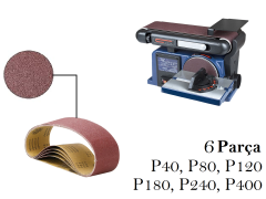 Venoa Promax PM72501 Uyumlu Tezgah Bant Zımpara Kağıdı (100x915) 6 Adet