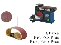 Venoa Scheppach BTS800 Uyumlu Tezgah Bant Zımpara Kağıdı (100x915)  6 Adet