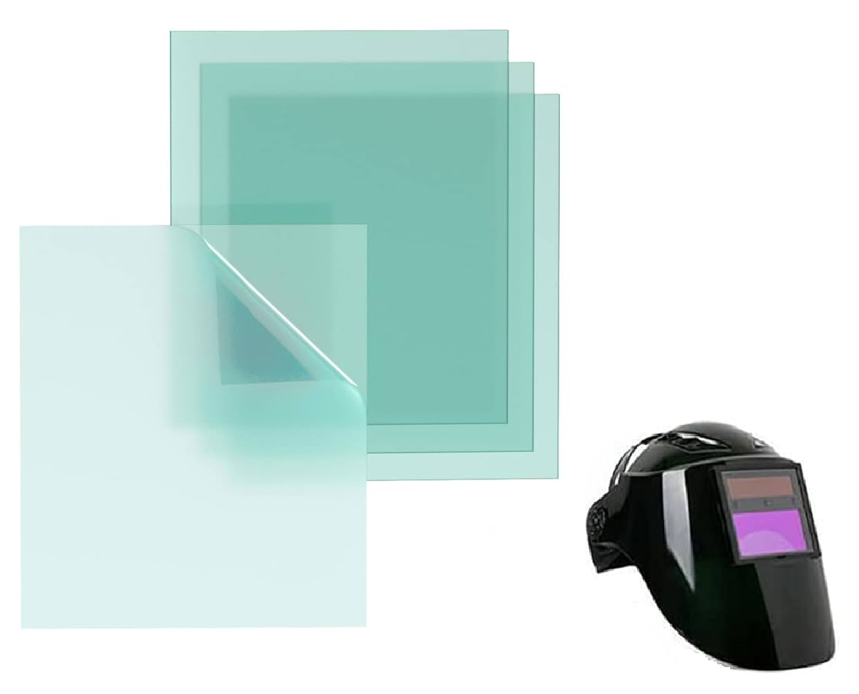 Venoa Otomatik Kararan Kaynak Maske Camı İç Koruyucu 42x102 mm 50 Adet