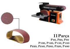 Venoa Max Extra MX3795 Uyumlu Tezgah Bant Zımpara Kağıdı (100x915) 11 Adet