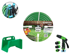 Venoa Garden VGP30 Kırılmaz Örgülü Bahçe Su Hortumu 30 Mt 6 Parça