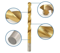 Venoa DIN338 Hss Matkap Ucu Tin Kaplı Altın Seri 6.0 mm