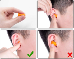 Venoa VSF200 Gürültü Ses Önleyici Kulak Tıkacı 100 Çift