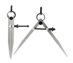 Venoa Endüstriyel Yaylı Düz Çizim Pergeli 150 mm