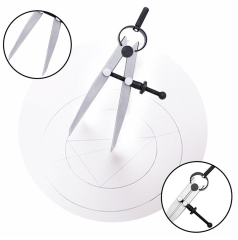 Venoa Endüstriyel Yaylı Düz Çizim Pergeli 125 mm