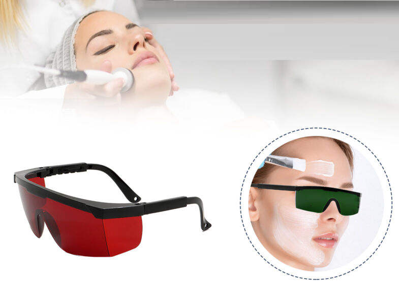 Venoa Epilasyon Lazer Personel Koruyucu Kırmızı Gözlük