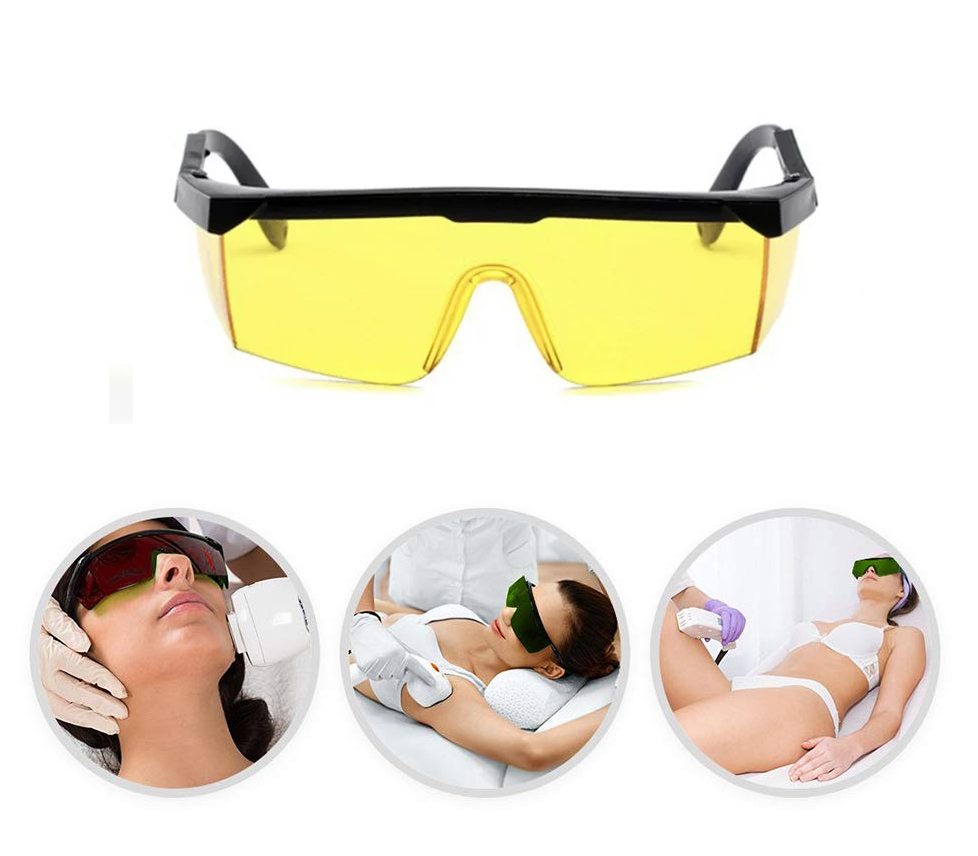 Venoa Lazer Epilasyon  Personel Koruyucu Sarı Gözlük