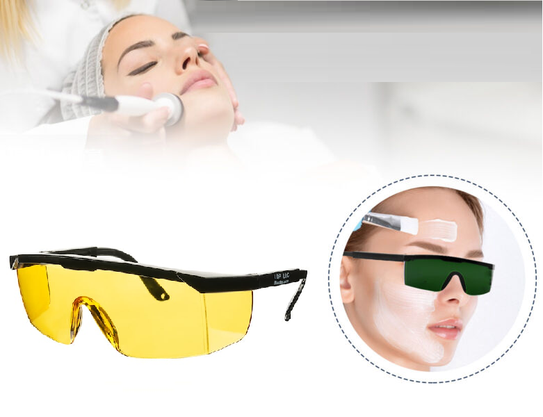 Venoa Lazer Epilasyon  Personel Koruyucu Sarı Gözlük