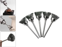 Venoa VP3090 Mikro Paslanmaz Pimli Sert Fırça Seti 9 Parça