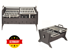 Baygato Juicy Grill Kademeli Katlanabilir ve Taşınabilir 6 Kişilik Mangal