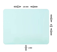 Venoa Otomatik Kararan Kaynak Maske Camı İç Koruyucu 46x105 mm 5 Adet