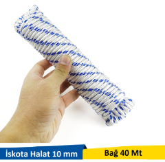 Venoa İskota Örgülü Halat 10 mm 40 Mt